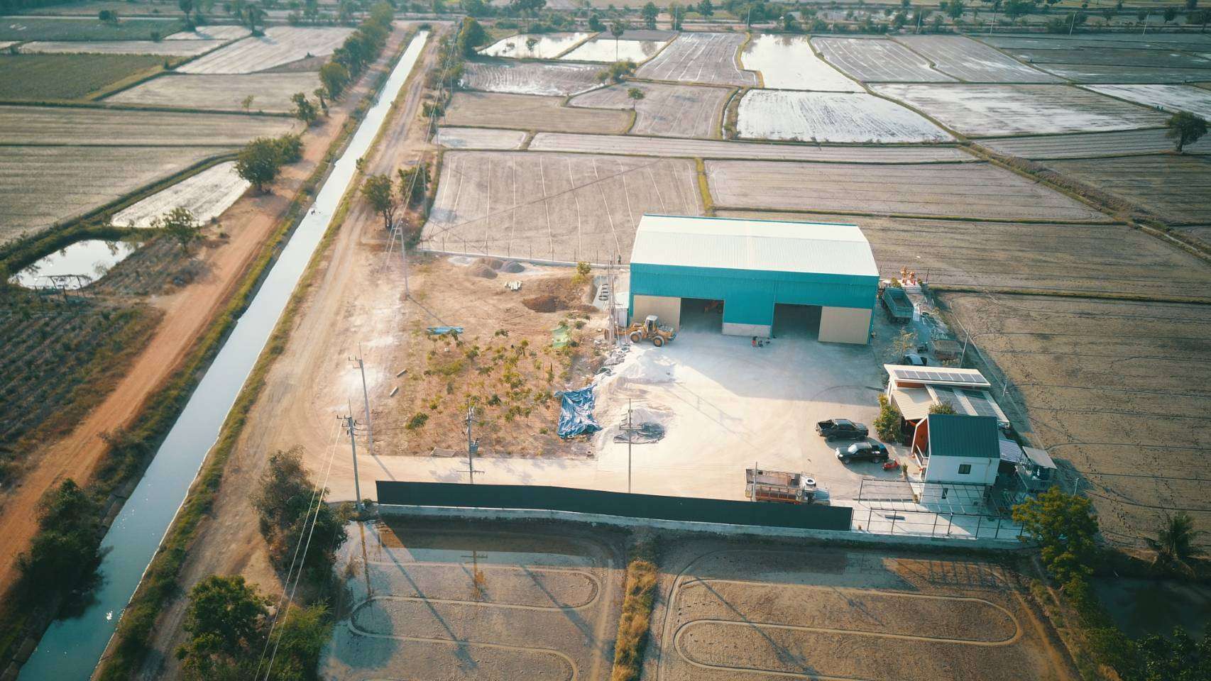 มุมมองโรงงานจากมุมสูง (Drone View)